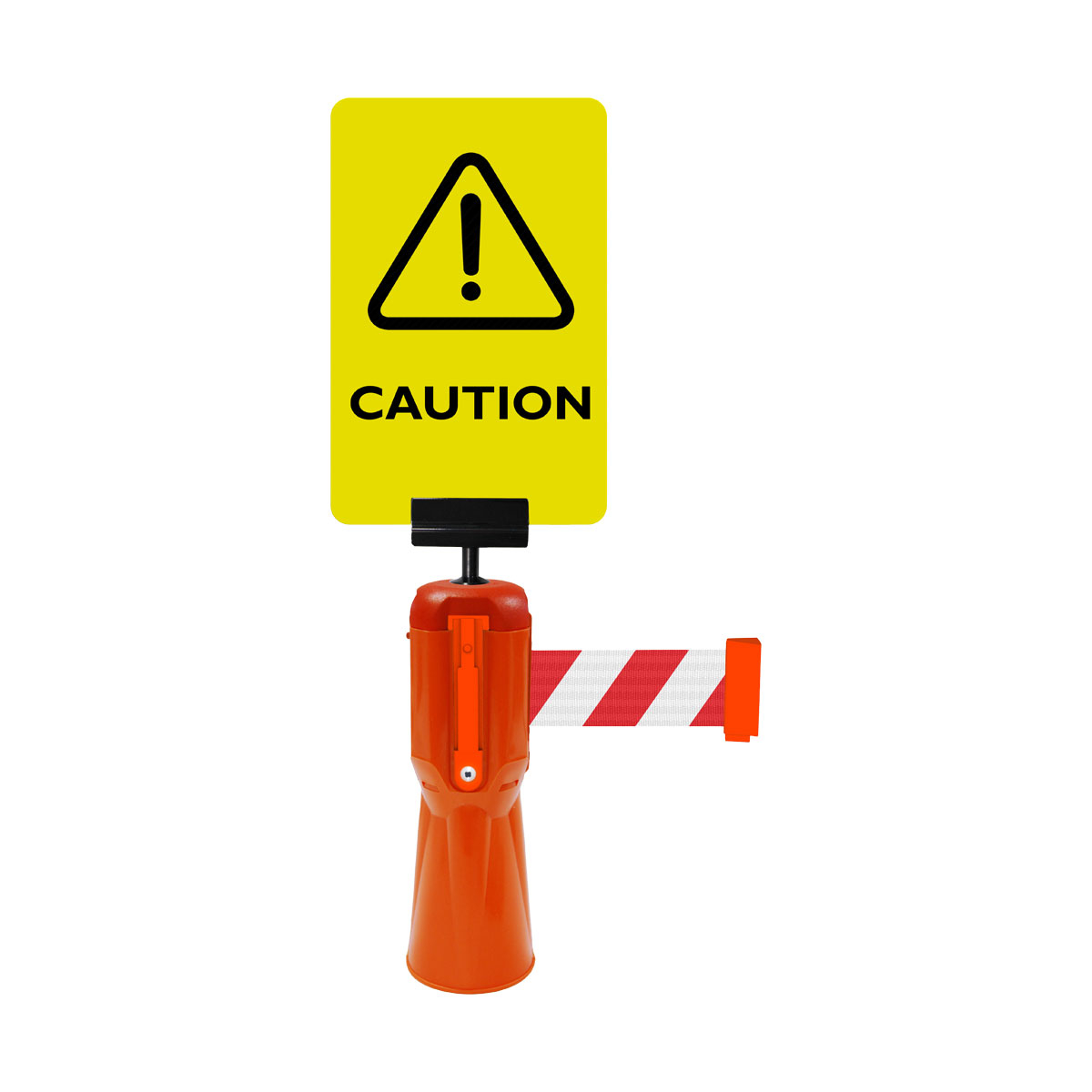 Tensa Traffic Cone Topper Safety Barrier With Optional Sign Holder For Displaying Warning Messages