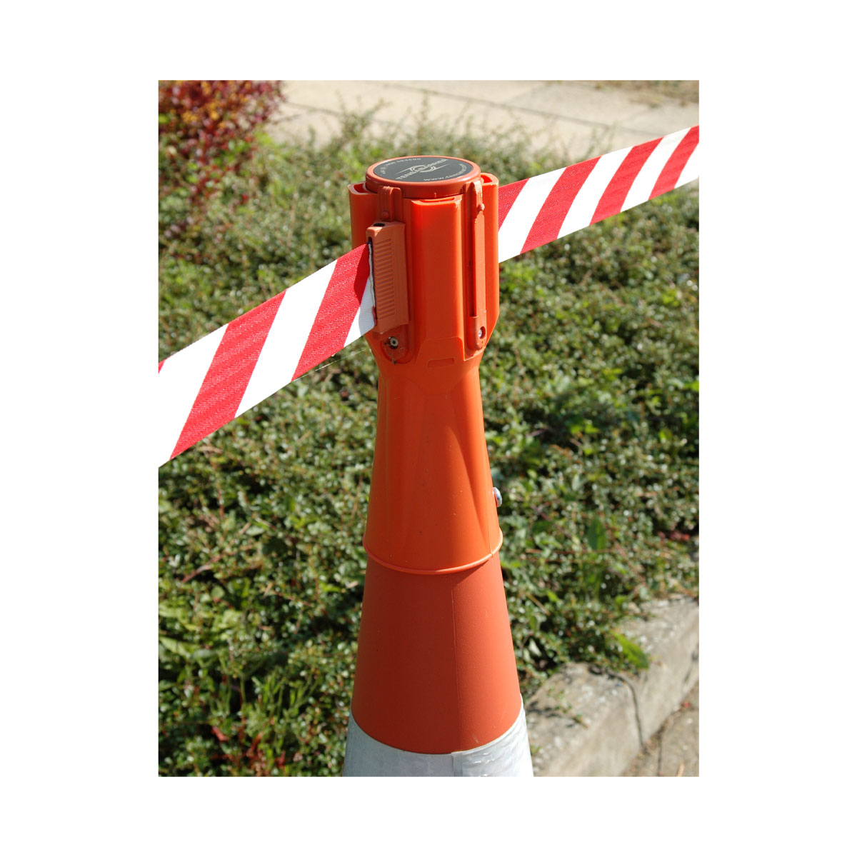 Tensa Traffic Cone Topper Safety Barrier Can be used to Restrict Access & Deployed Quickly And Easily 