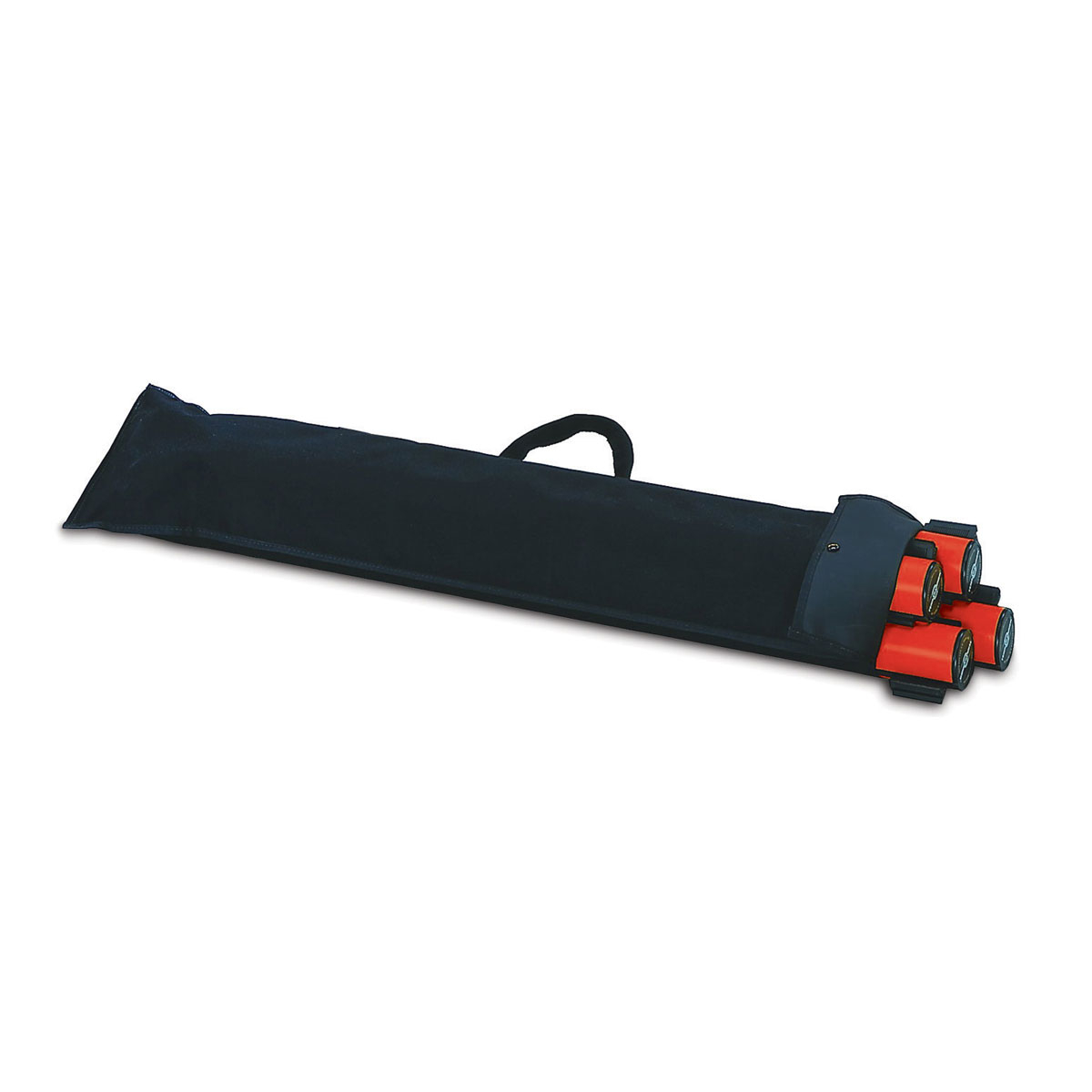 Tensabarrier® Stowaway Portable Safety Barrier Kit Includes a Black Nylon Carry Bag to Aid Transportation - Nt Included With Single Posts