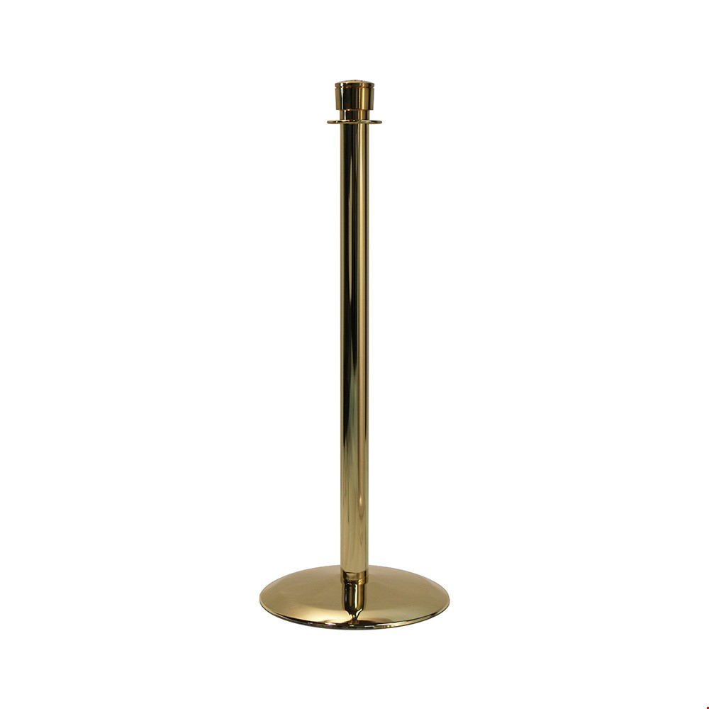 Tensator® Classic Post And Rope Barrier in Brass