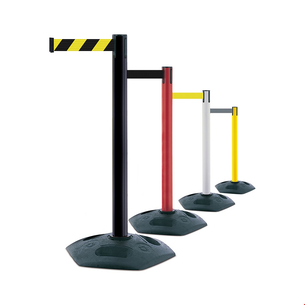 Tensator® Facility Post And Retractable Safety Queue Barrier