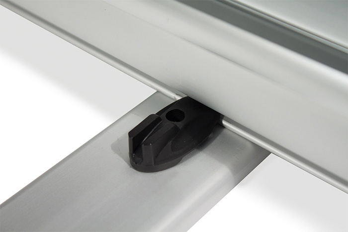 Secure Twin Feet Attached to the Base