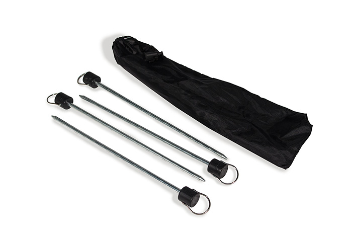 Ground Pegs for Added Stability