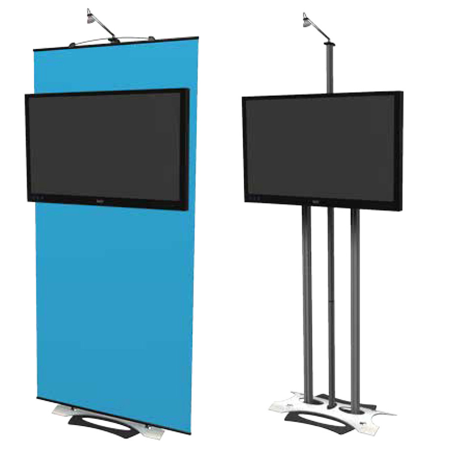 Twist AV Stand Hardware With and Without Graphics