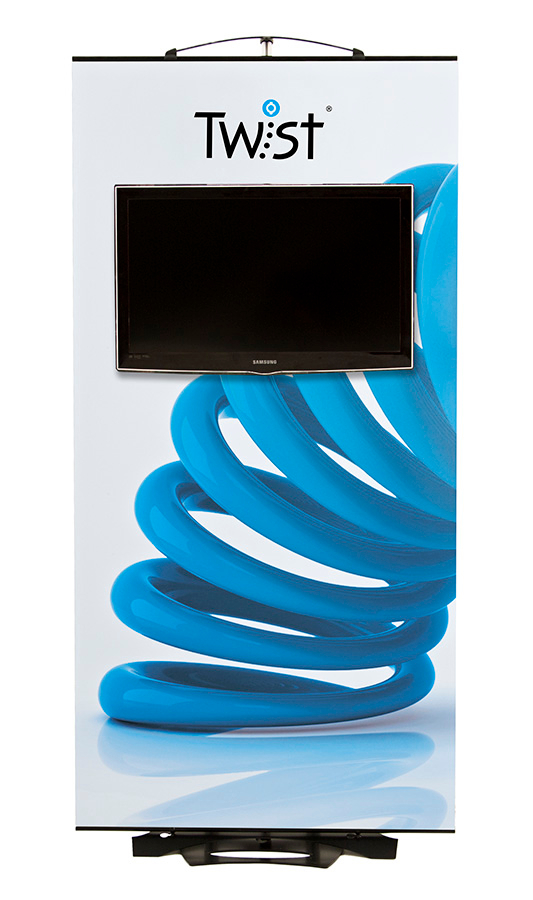 Twist AV Stand With Twist Original Banner (Sold Separately)