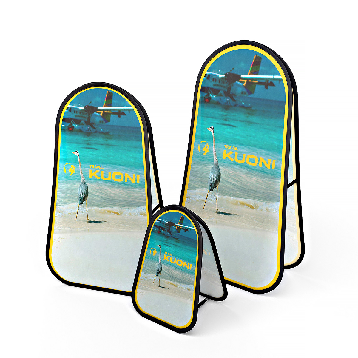 Custom Printed Spring Up Banners Available in Three Sizes