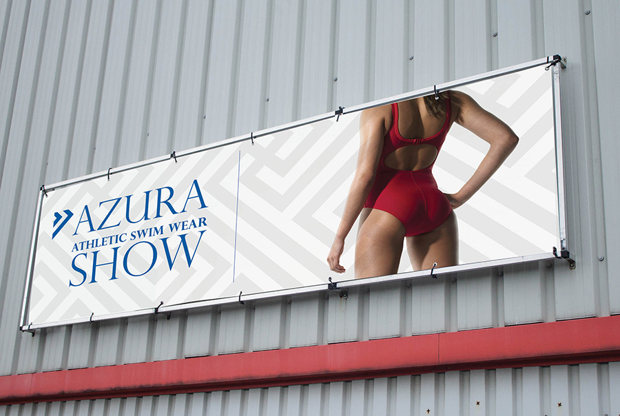 Monsoon Wall Mounted Banner In Use