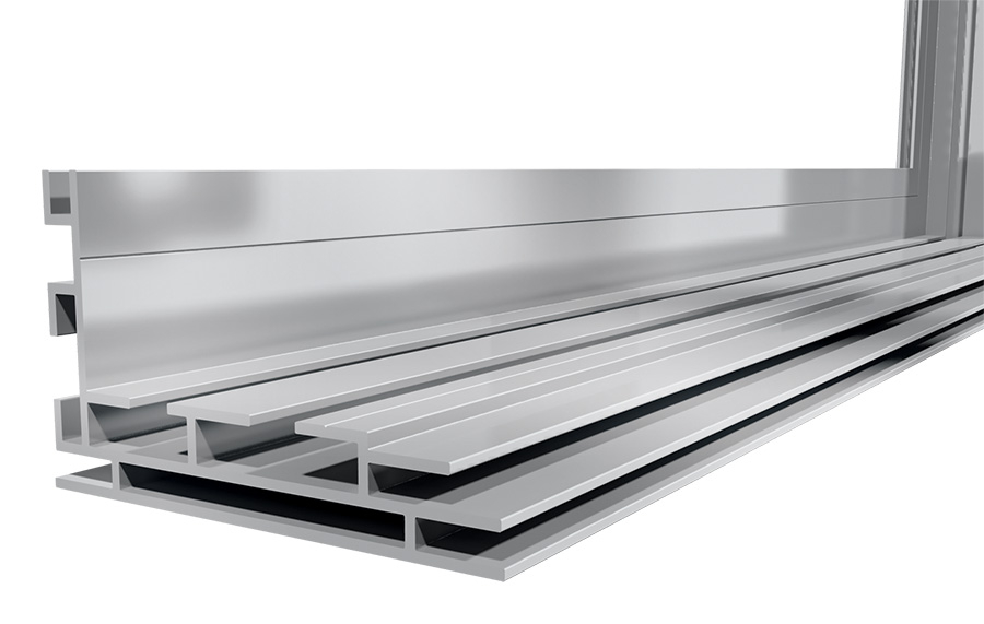 75mm Aluminium Profile Creates Light Box Frame