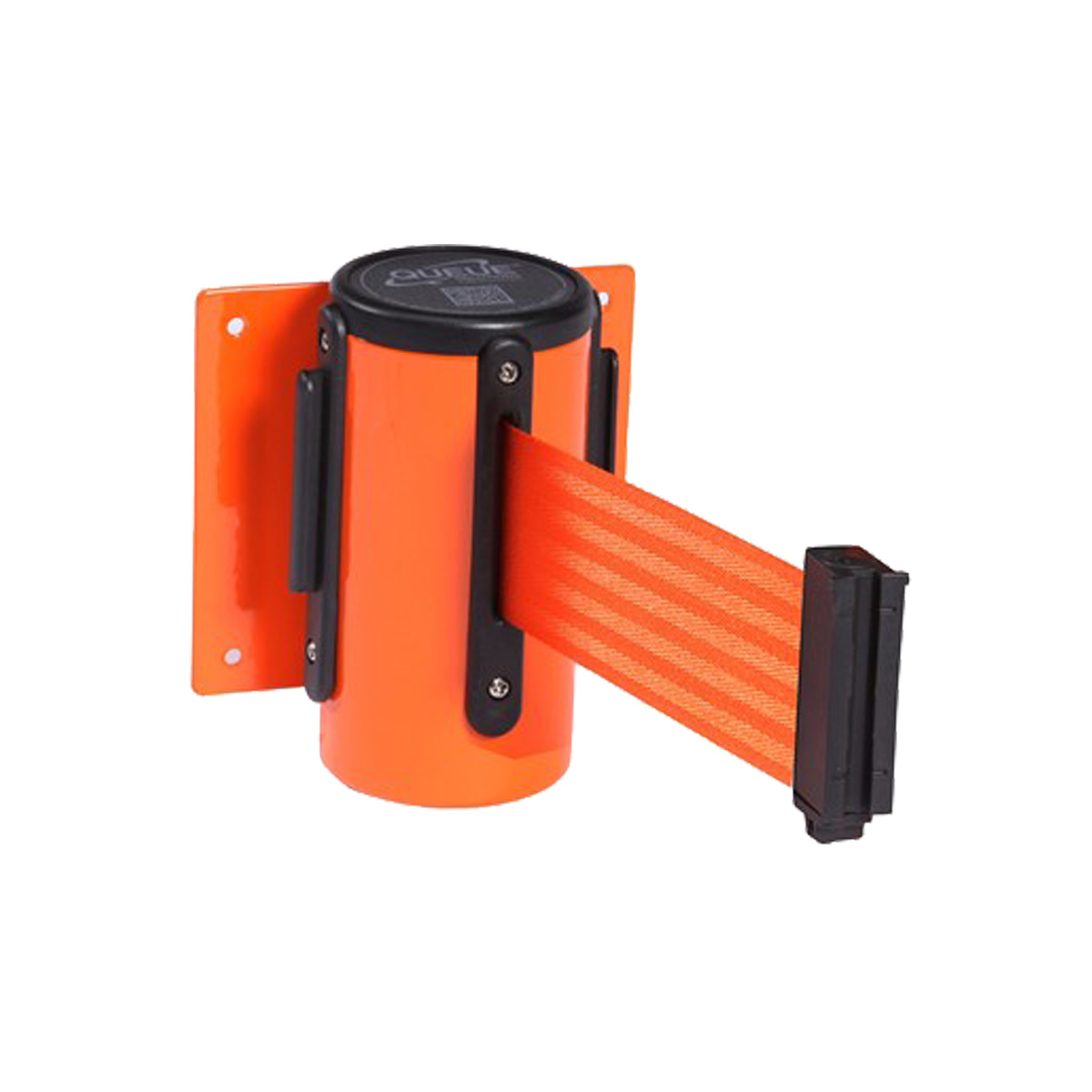 WallMaster Wall Mounted Retractable Barriers Orange Cassette