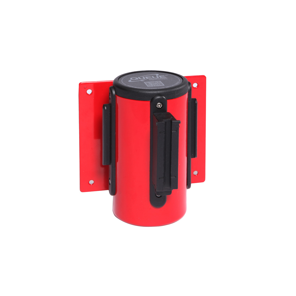 WallMaster Wall Mounted Retractable Barriers Red Cassette - Has Internal Belt Brake For Safe & Slow Retract