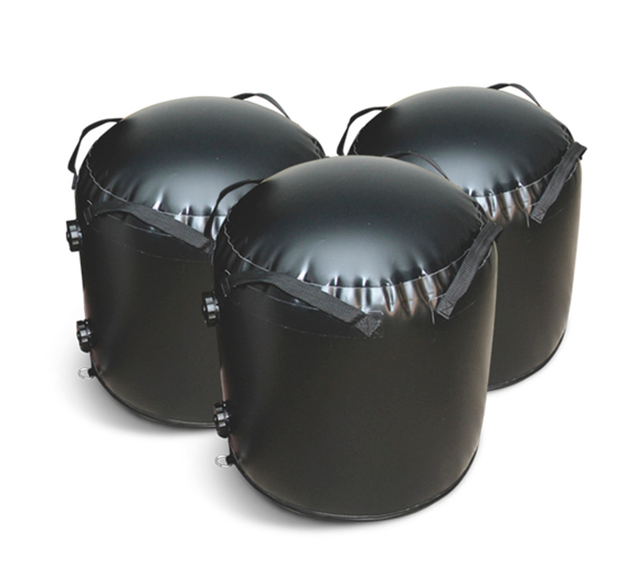 Optional Black Water Barrel Anchoring System - Recommended For Outdoor Use
