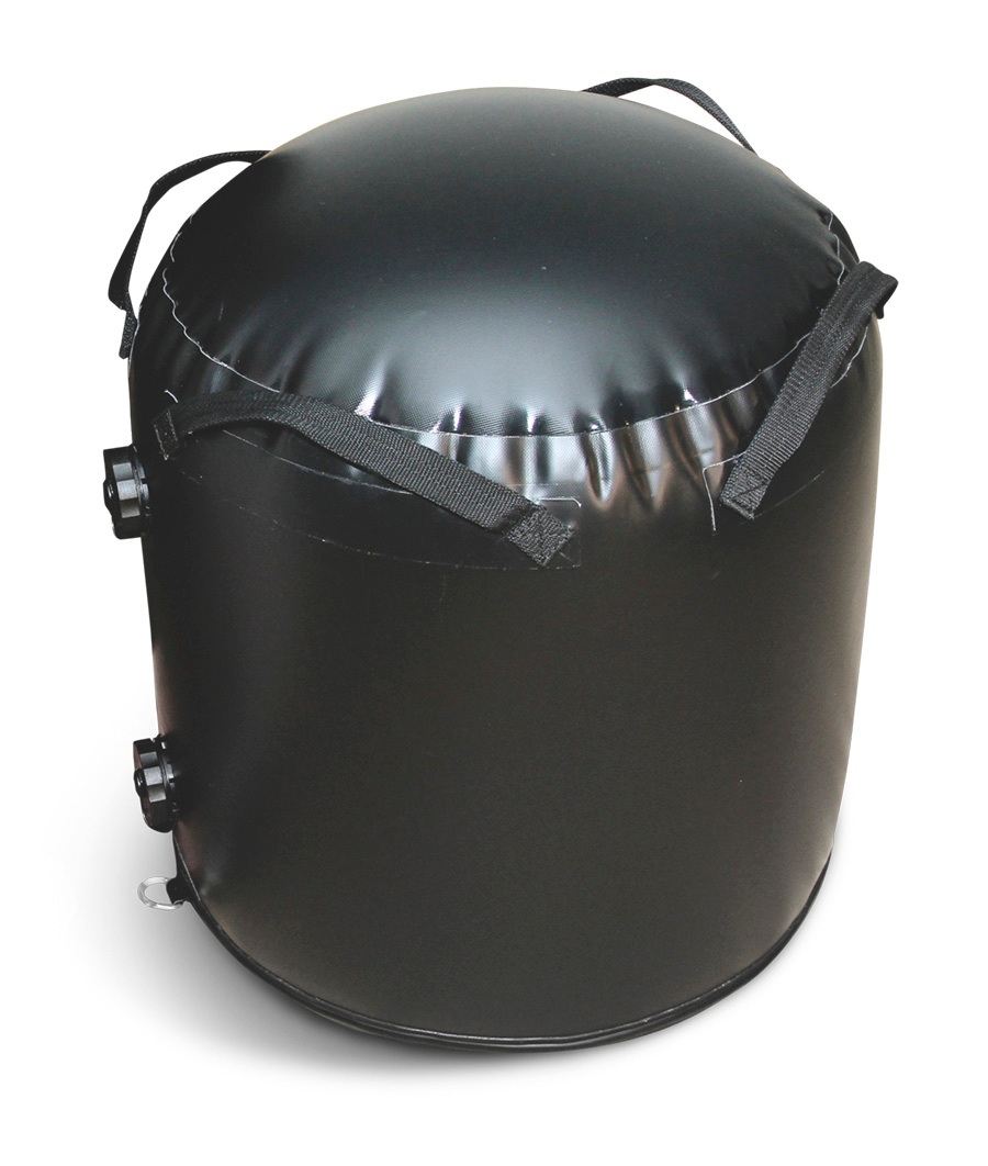 Single Water Barrel Plain Black Finish