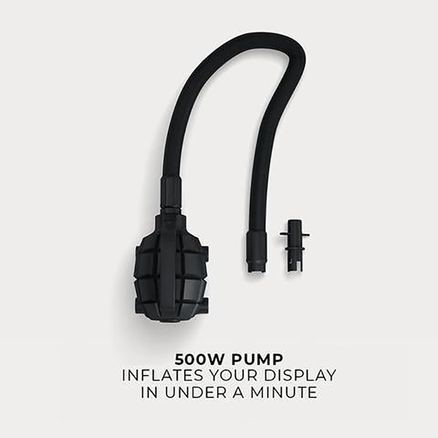 Wavelight Inflatable Counter Effortlessly Inflates in Just Minutes 