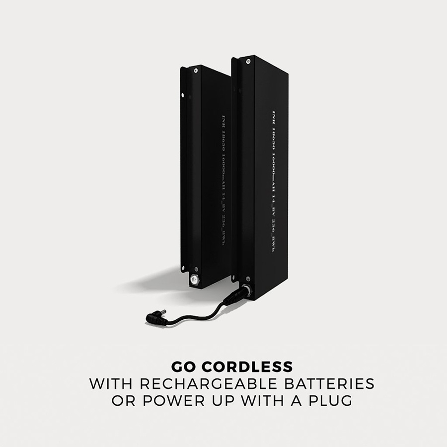 Optional Rechargeable Battery For Extended Use  