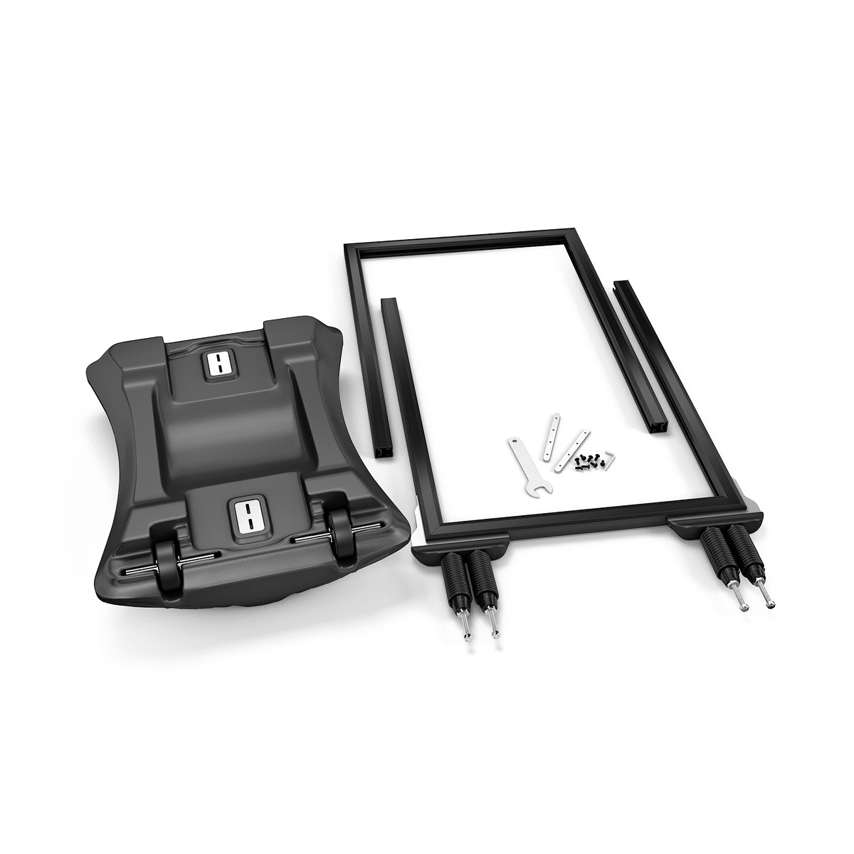 WindPro Slim Tall Pavement Sign Details of Parts And Tools Supplied For Assembly