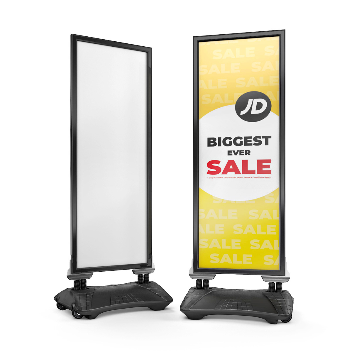 WindPro Slim Tall Pavement Sign