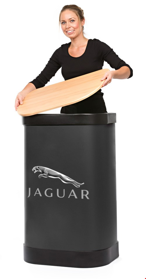 Wooden Beech Folding Countertop For Zeus Pop Up Stand Transport Case