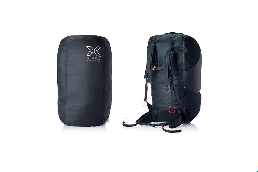 The XD XGLOO 5x5 Unbranded Inflatable Event Tent Packs Down Into A Specially Designed Carry Bag