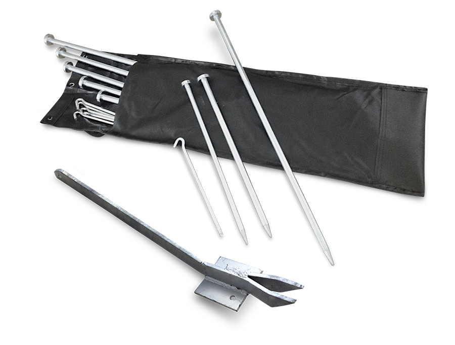 Anchoring Set Supplied With X-GLOO 8x8
