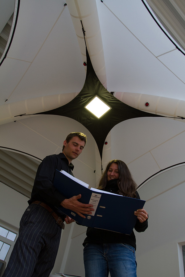 X-GLOO LED Lighting Kit in Use