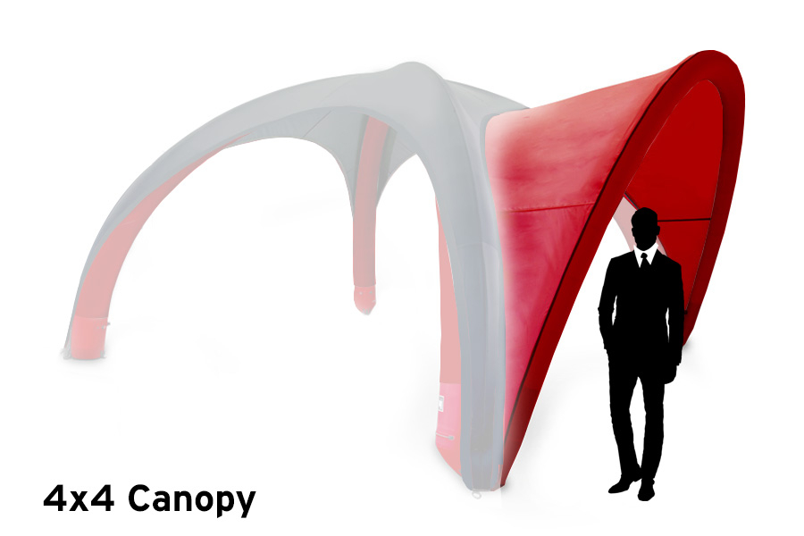 4x4 X-GLOO Canopy - Available in 7 Standard Colours
