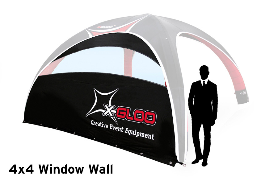 Customised Window Wall For 4x4 X-GLOO