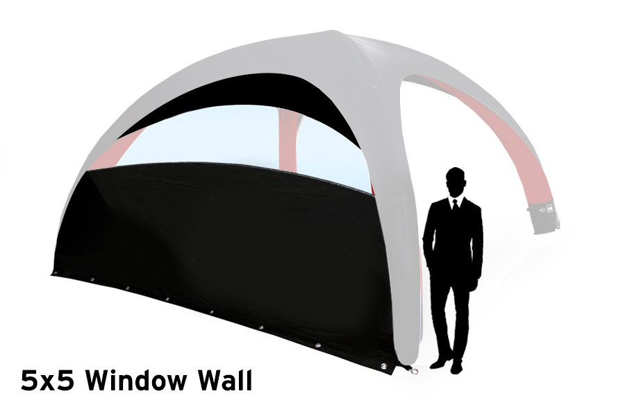 Plain Window Wall For 5x5 X-GLOOInflatable Event Tent