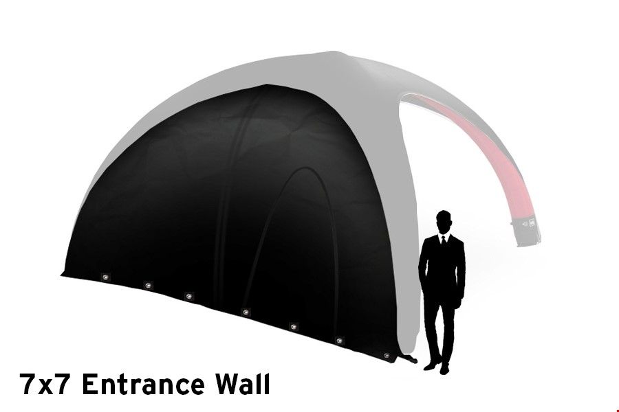 X-GLOO 7x7 Unbranded Entrance Wall