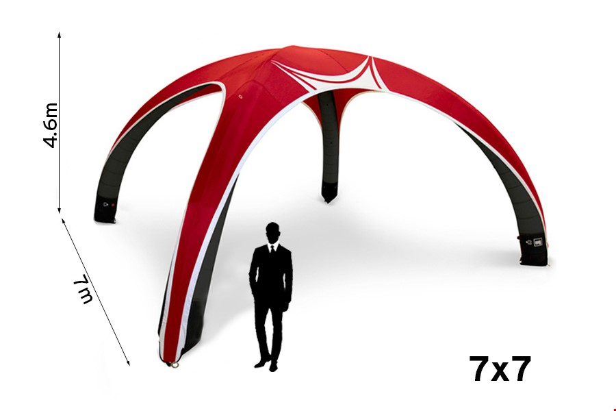 X-GLOO Inflatable Event Tent 7x7 Custom Printed