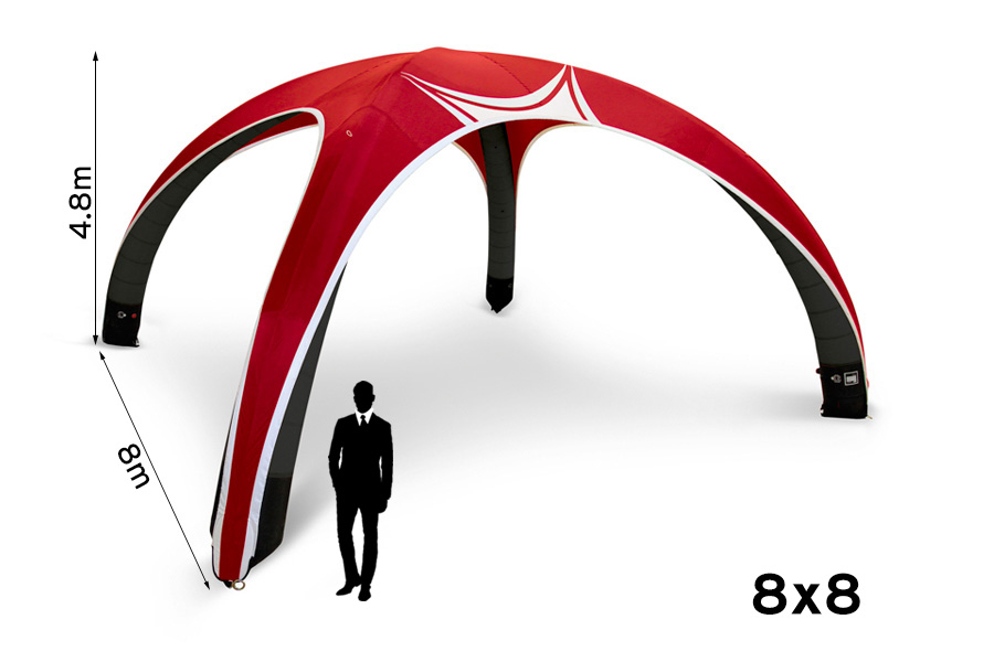 X-GLOO² 8x8 Events Tent With Customised Branding