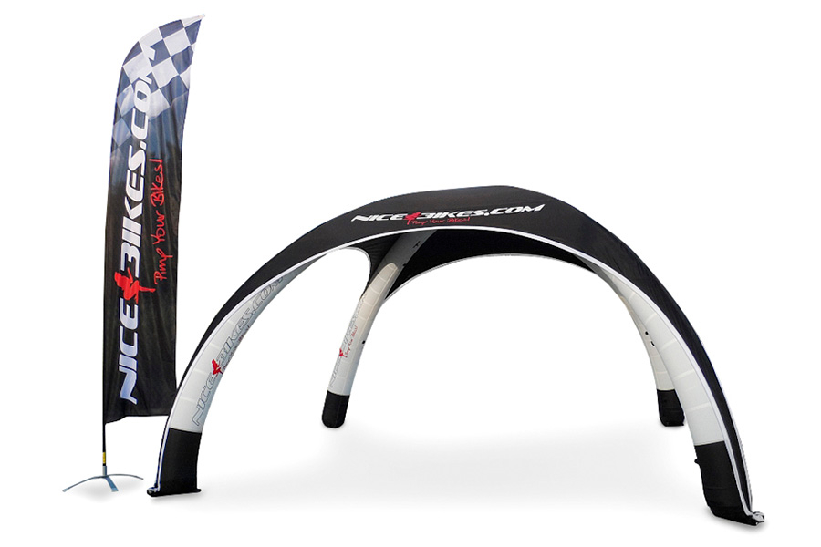 X-GLOO 4x4 Branded Events Tent (Flag Not Included)