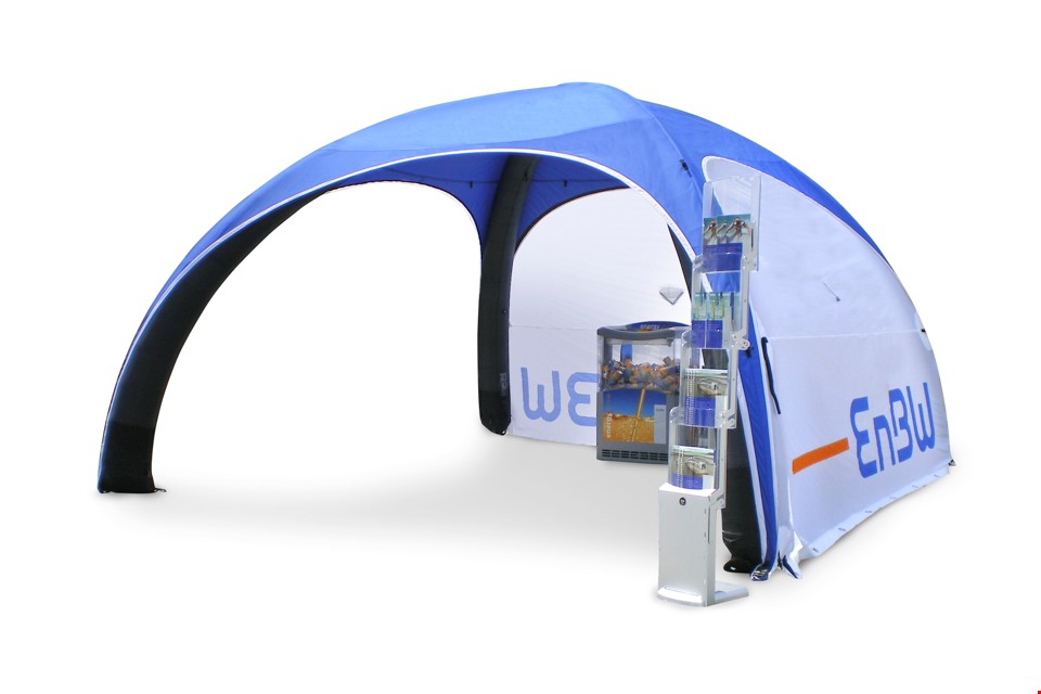 X-GLOO 6x6 Branded Event Tent With Two Standard Walls (Literature Stand Not Included)