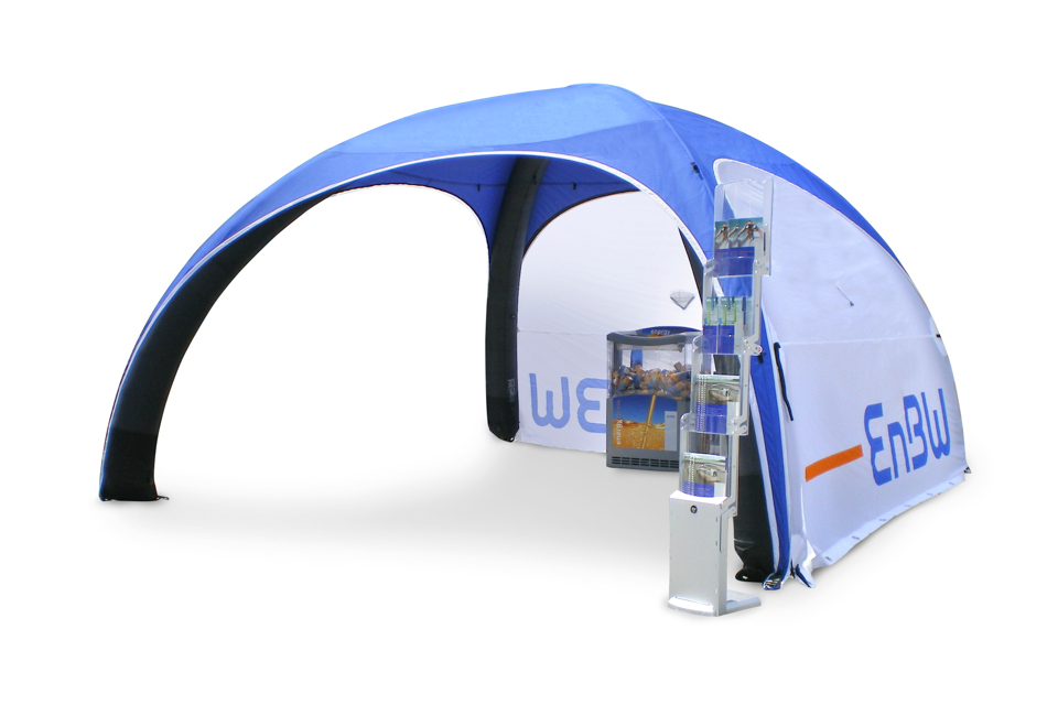 Branded X-GLOO With Standard Walls (Walls and Literature Stands Not Included)