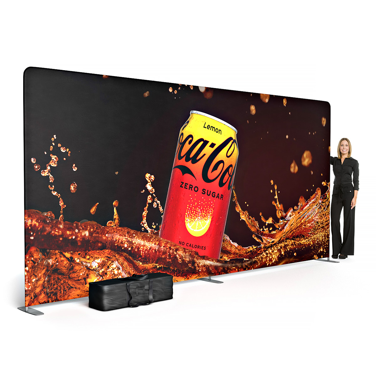 XL FABRIWALL® Straight Fabric Exhibition Stand 5000mm