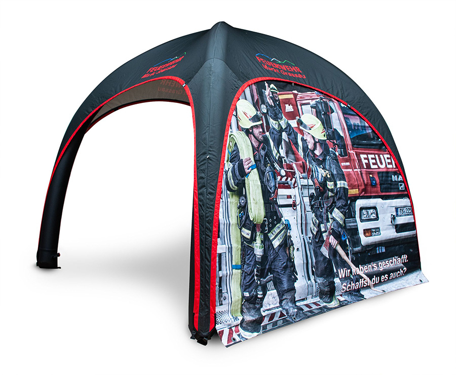 X GLOO 3x3 Inflatable Event Tent with Standard Wall Fully Branded
