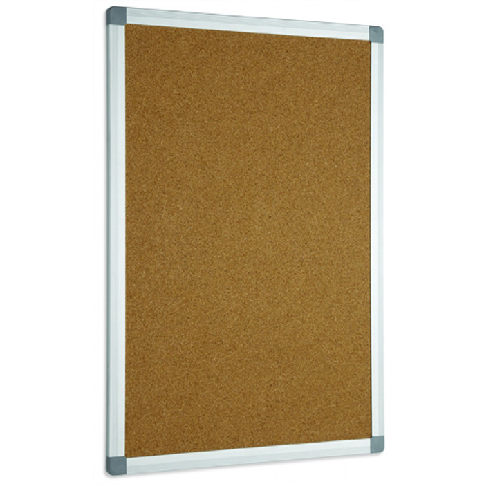 Cork Notice Board Aluminium Frame. Cork Pinboard