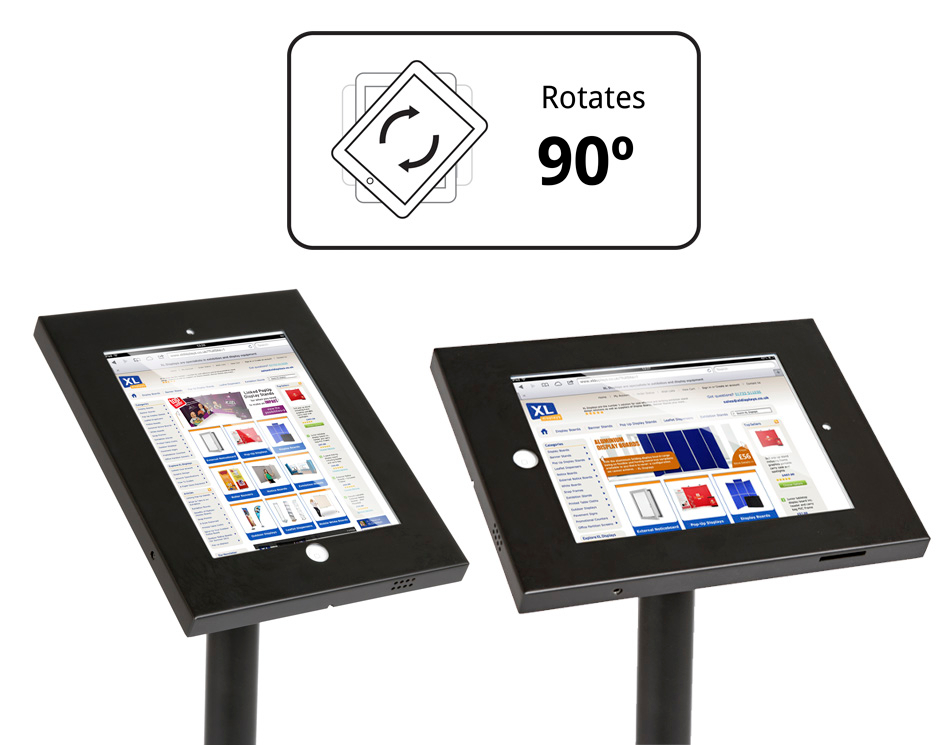 iPad Floor Stand iPad Exhibition Display Stand In stock