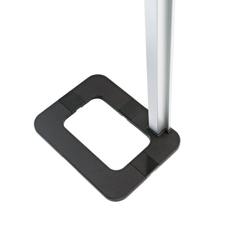 Black Aluminium Base for Tablet Stand