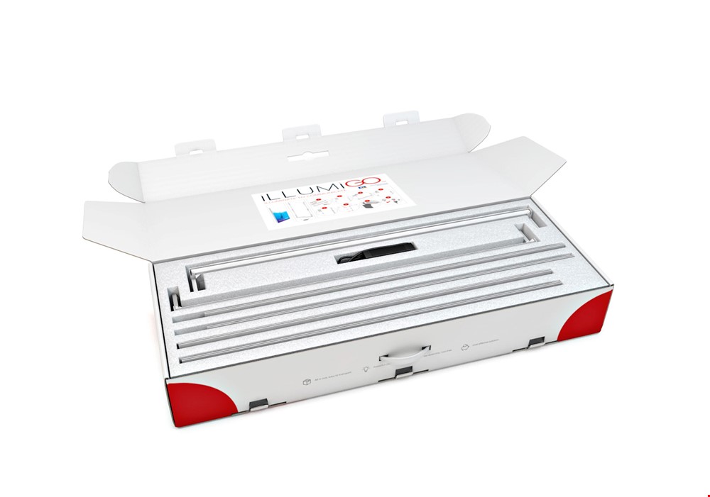 Specially Designed Carry Box Makes Transporting iLLUMiGO™ LED Lightbox Effortless
