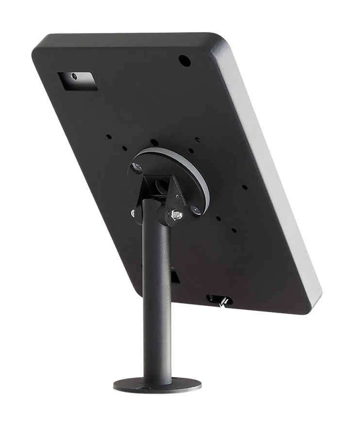 Black iPad Enclosure from POS Stand - Reverse View (Old Enclosure Design Pre May 2021)