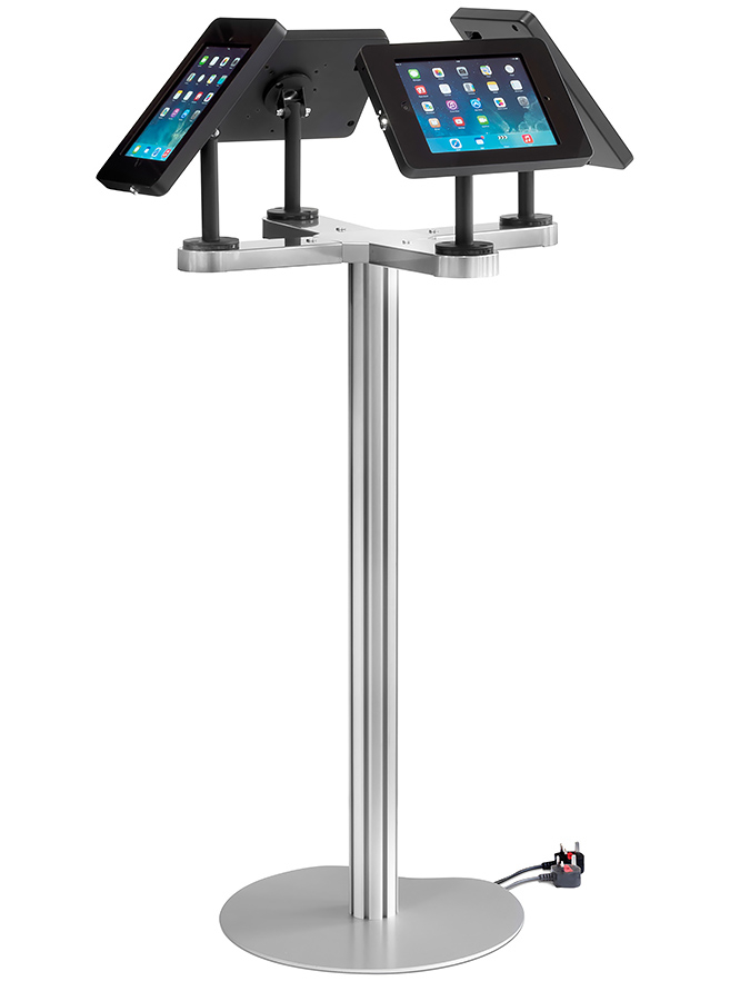 iPad Quad Display Stand - Holds up to 4 iPads