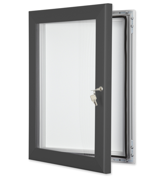 Slate Grey finish - External Notice Board