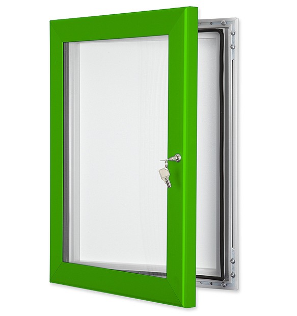 Traffic Green finish - External Notice Board