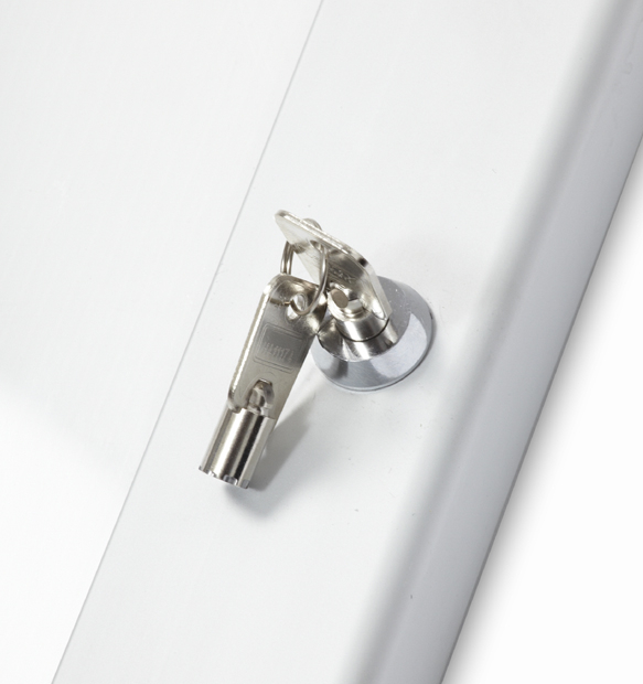 Secure Lockable Notice Board Key Lock