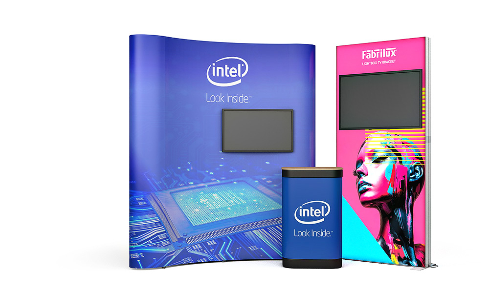 Choose from a selection of exhibition AV display stands designed to boost interaction and engagement at exhibitions and events. 