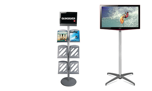 Choose from a selection of exhibition AV display stands designed to boost interaction and engagement at exhibitions and events. 