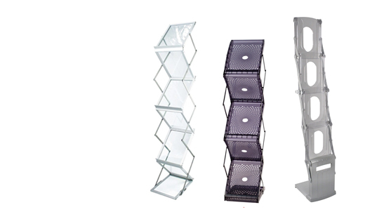 Discover our range of leaflet dispensers and brochure holders available in a range of sizes and styles. Choose from free-standing literature stands and desktop display racks. 