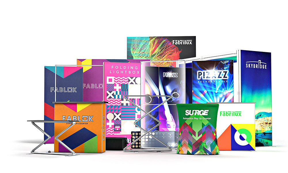 Freestanding and Interlocking SEG Frames That Link Together to Build Large-Scale Modular Exhibition Displays.