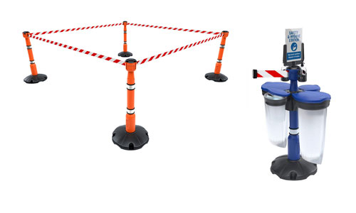 Skipper™ Barriers are a range of high-visibility workplace barriers designed to implement safe working and crowd management. 