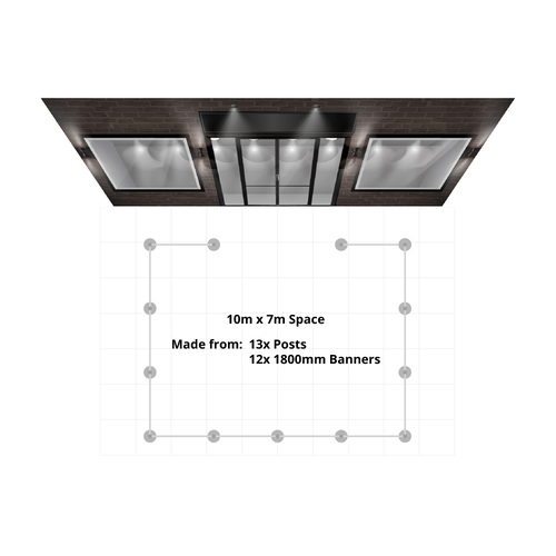 Cafe Barrier Layout - Front Of Cafe